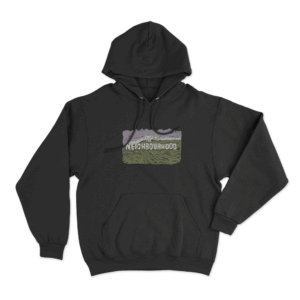 Hollywood Sign Unisex Hoodie Black