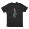 Hula Girl Unisex T Shirt Black