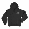 Oval House Logo Unisex Hoodie Black