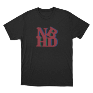 The NBHD Unisex T Shirt Black